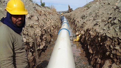 Um contrato de 15 km de canalizações de ferro fundido para Marrocos