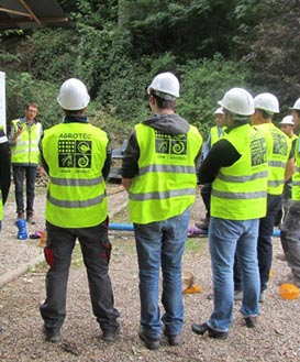 A ELECTROSTEEL acompanha a profissionalização dos estudantes da AGROTEC