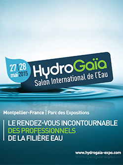 Salão Hydrogaïa 2015 no Parque das Exposições de Montpellier