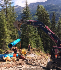 A Electrosteel desenvolve-se na Suíça com a ajuda da subsidiária Alemã.