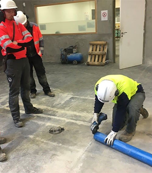 A Electrosteel France forma os futuros fontanários VEOLIA