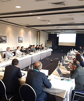 A ELECTROSTEEL co-organiza uma sessão de trabalho ISO com a AFNOR