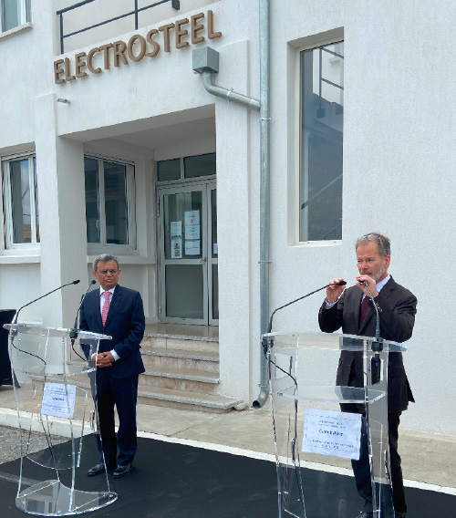 Os compromissos da ELECTROSTEEL France em matéria de produção descarbonizada Made In France